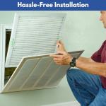 High-Capacity MERV 13 Pleated AC Filters 4-Pack