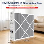 2 Pack Y6604 MERV 16 Air Filters