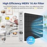 2 Pack Y6604 MERV 16 Air Filters