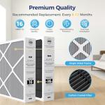 2 Pack Y6604 MERV 16 Air Filters