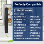 4-Pack Miele Refrigerator AirClean Carbon Filters