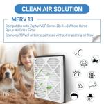 20x24x3 MERV 13 Pleated Air Filters, 2 Pack
