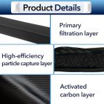 4-Pack Miele Refrigerator AirClean Carbon Filters