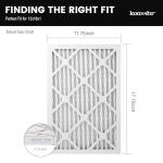 Komashr 12x18x1 MERV 8 Air Filter 6-Pack