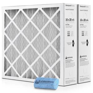 MERV 11 Air Filters 16x20x4, 2-Pack