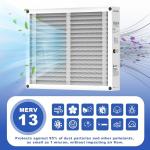 2 Pack MERV 13 Air Filters for Honeywell HVAC
