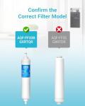 AQUACREST GXRTQR Inline Water Filter - 2 Pack