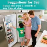 6 Pack Active AirClean Filter for Miele Fridges