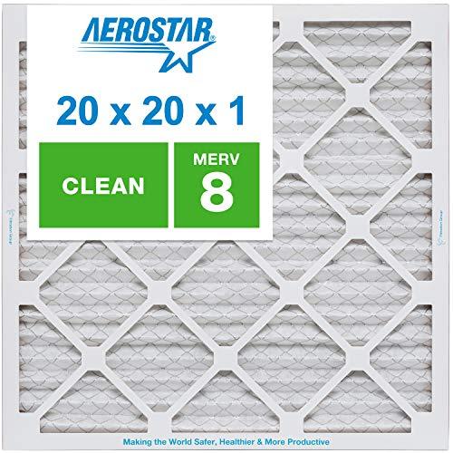 Aerostar 20x20x1 MERV 8 Pleated Air Filter
