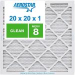 Aerostar 20x20x1 MERV 8 Pleated Air Filter