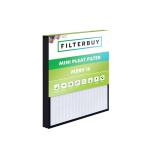 Filterbuy 20x20x2 Mini Pleat Air Filter MERV 15 HVAC Replacement (1-Pack)