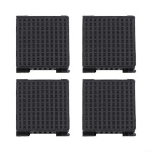 Haodrylax For Liebherr Refrigerator Activated Carbon Filter Replacement Set Of 4 For Models 9096989 9882429 9882460 7440021 For Maintaining Fresh Air Inside(4 PACK)