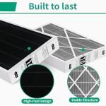 2 Pack Y6604 20x26x5 Air Filter MERV 16, Replacement for Lennox Y6604 Filter and Compatible with Lennox Pureair PCO3-20-16 Air Purifier Purification System