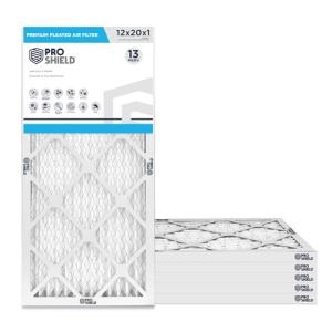 12x20x1 MERV 13 Pleated Filter 6 Pack
