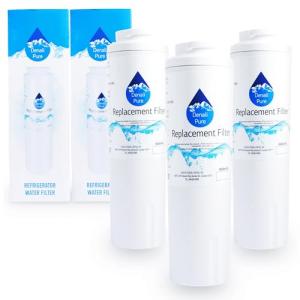 3-Pack Replacement for Amana AFI2538AEB Refrigerator Water Filter - Compatible with Amana UKF8001AXX Fridge Water Filter Cartridge