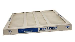 Lamons Sterling Seal KP-5251104790x1 Purolator Key Pleat Extended Surface Pleated Air Filter, Mechanical MERV 8, 16" W x 25" H x 2" D