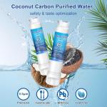 Purelixir 2 Pack EPTWFU01 Compatible with RWF5800A, EPTWFU01,EWF02, Pure Source Ultra II, Pure Source Ultra 2, 012505454226, 4562222, Refrigerator Water Filter Replacement, NSF Certified