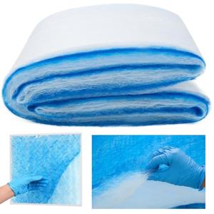 Pangda 360" x 36" x 1" Hammock Roll Air Vent Filters Media Fiberglass Air Filter Roll Industrial HVAC & Dust Collection Pre-filter Media for Furnaces, Ventilation & Workshop