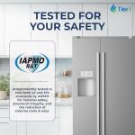 Tier1 RWF1030 WF1CB Refrigerator Water Filter | Replacement for Kenmore 469906, RG100, WF284, NGRG2000, PS503627, 469910, 9910 | Fridge Filter Lasts Up To 6 Months | Easy Install | Great Tasting Water