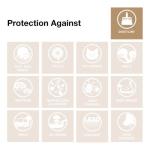 FLANDERS 10055.01102 10x20x1 FBG Furn Filter