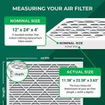 Filterbuy 28x30x1 Air Filter MERV 11 Superior Pet & Allergy Defense (1-Pack), Electrostatic Pleated HVAC AC Furnace Filters Replacement, Made in USA (Actual Size: 27.75 x 29.75 x 0.75)