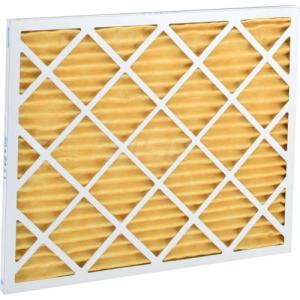 Pro - Source 20x24x1 Pleated Air Filter Wire-Backed Pleated MERV 11 Synthetic Beverage Board Frame 500 FPM 1250 CFM Use with Any Unit