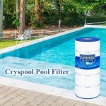 Cryspool® C150S Filter Compatible with CX150XRE, SwimClear C150S, cs150e, C-9441, PA150S, 150 Sq. Ft Pool Filter Cartridge, 1 Pack
