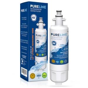 Pureline 9690, LT700P Replacement for LG LT700P, Kenmore Elite 9690, Kenmoreclear 46-9690, ADQ36006101, HDX FML-3, Refrigerator Water Filter - Reduces Bad Taste & Odor