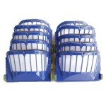 Amyehouse Replacement Parts 10 x Aero Vac Filters Kit Compatible with iRobot Roomba 500 600 Series 536 550 614 620 630 645 650 655 660 665 671 675 680 685 690 692 695 Vacuum Accessory