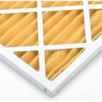 Pro - Source 20x24x1 Pleated Air Filter Wire-Backed Pleated MERV 11 Synthetic Beverage Board Frame 500 FPM 1250 CFM Use with Any Unit