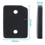 2Pcs 9164761 Dryer Foam Filter For Miele TMB540WP TKS850WP TKG840WP TKS650WP TKB150WP TKG450WP TCJ680WP TCE520WP Pump Dryer Accessory Spare Parts Filter