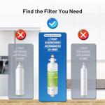 AQUALINK RWF1200A Replacement for ADQ36006101 Refrigerator Water Filter, LG LT700P, Kenmore 9690, 469690, ADQ36006102 3 PACK