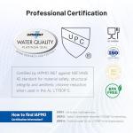AQUALINK RWF1200A Replacement for ADQ36006101 Refrigerator Water Filter, LG LT700P, Kenmore 9690, 469690, ADQ36006102 3 PACK