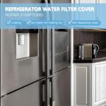 JRSHOME Upgraded 2186494B, WP2186494B Refrigerator Water Filter Cap Replacement for Kenmore Elite, for Estate, for Ikea, for Crosley, for Inglis, for Thermador, for Kirkland