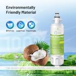 AQUALINK RWF1200A Replacement for ADQ36006101 Refrigerator Water Filter, LG LT700P, Kenmore 9690, 469690, ADQ36006102 3 PACK