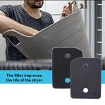 2Pcs 9164761 Dryer Foam Filter For Miele TMB540WP TKS850WP TKG840WP TKS650WP TKB150WP TKG450WP TCJ680WP TCE520WP Pump Dryer Accessory Spare Parts Filter