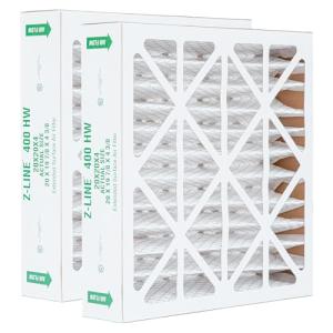 Glasfloss ZL 20x20x4 MERV 10 Air Cleaner Filter replacements for Honeywell FC100A1011, FC35A1019, FC100 Air Filters. 2 Pack. Exact Size: 20 x 19-7/8 x 4-3/8