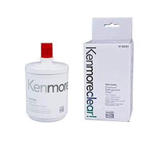 9890 Kenmore Refrigerator Water Filter 500-Gallon Capacity Compatible with Kenmore 161451726250, 687152207572 11042FR-08, for LT500P 1 Pack
