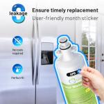 AQUALINK RWF1200A Replacement for ADQ36006101 Refrigerator Water Filter, LG LT700P, Kenmore 9690, 469690, ADQ36006102 3 PACK