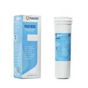PureH2O PH21800 Compatible Replacement for Fisher and Paykel 836848 Refrigerator Water Filter, Activated Carbon Cartridge for Fridge Water Dispenser