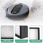 High-Efficiency Filters Replacement for i-Robot Roomba E I & J Series E5 E6 E7 i3 i3+ i4 i6 i6+ i7 i7+ j7 j7+ Vacuum Cleaner HEPA Filter, 9Pack 4639161 High Efficiency Filters + 1 Cleaning Brush