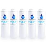 5-Pack Replacement for Amana ARSE66ZBS Refrigerator Water Filter - Compatible with Amana UKF8001AXX Fridge Water Filter Cartridge