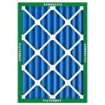 Filterbuy 21x22x4 Air Filter MERV 13 Optimal Smoke & Allergy Defense (2-Pack), Electrostatic Pleated HVAC AC Furnace Filters Replacement, Made in USA (Actual Size: 20.50 x 21.50 x 3.63)