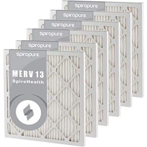 SpiroPure MERV 13 Pleated Air Filters 6 Pack