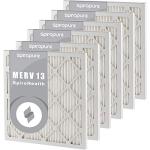 SpiroPure MERV 13 Pleated Air Filters 6 Pack