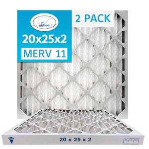 20x25x2 MERV 11 Air Filter 2-Pack