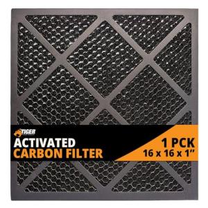 Tiger Tough HEPA 500 Carbon Filter Replacement 16x16x1