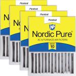 Nordic Pure 16x20x5 MERV 10 Air Filter 4 Pack