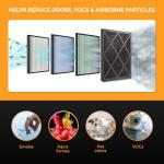 Tiger Tough HEPA 500 Carbon Filter Replacement 16x16x1