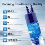 ICEPURE 4-Pack Refrigerator Water Filter Replacement